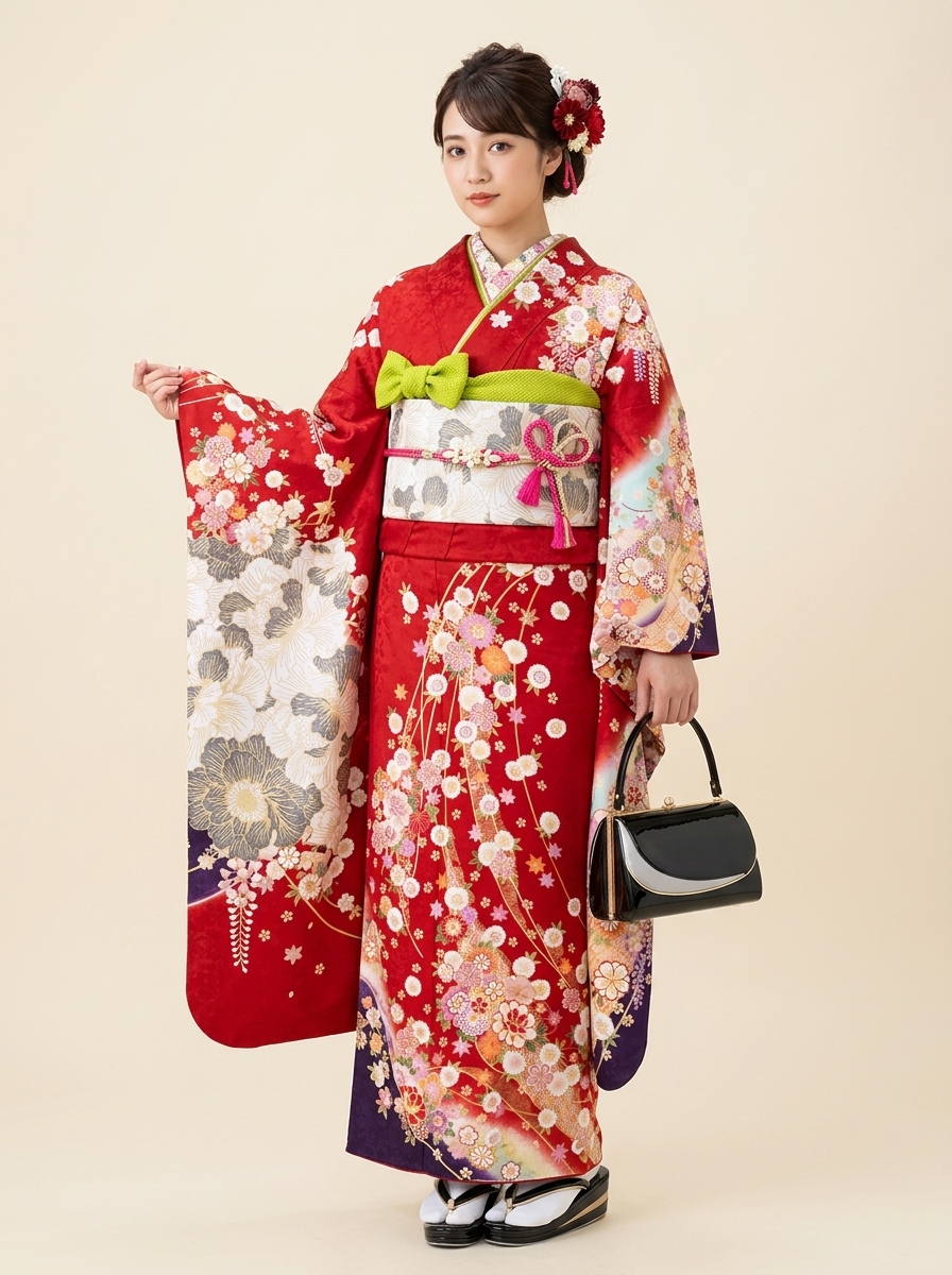 紅花咲く古典の晴れ舞台